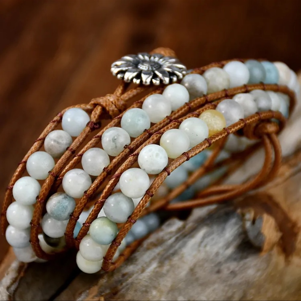 🌻Bohemian style wrap bracelet🌻 - Picture 3 of 6